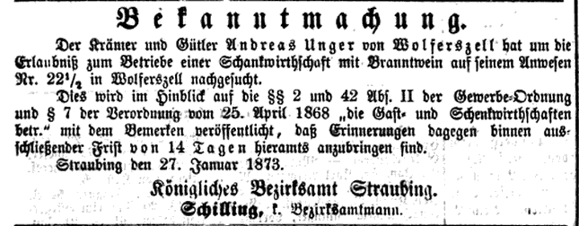 zeitungsanzeige 1873