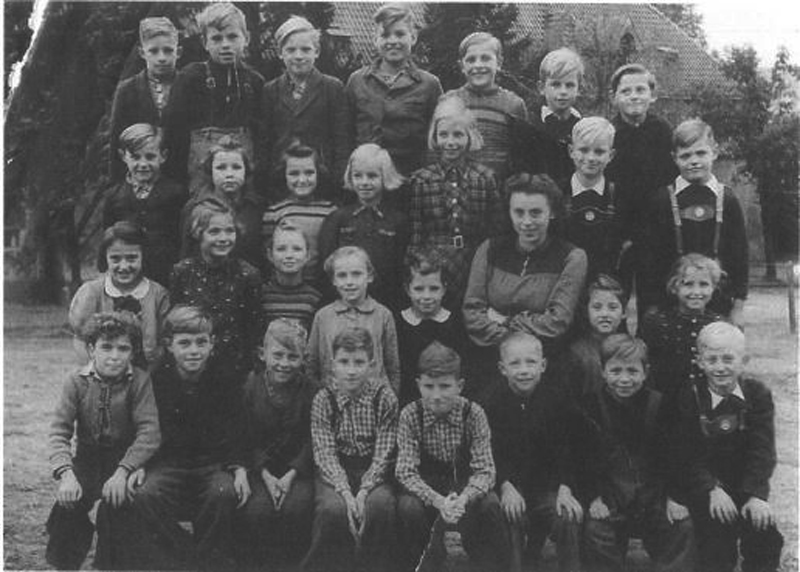 Schulklasse 1950